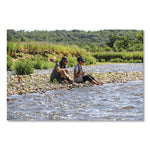 Load image into Gallery viewer, Chill-its 6705 Cooling Embedded Polymers Hook And Loop Bandana Headband, One Size, Solid Blue, Ships In 1-3 Business Days