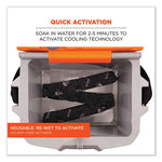 Load image into Gallery viewer, Chill-its 6700 Cooling Bandana Polymer Tie Headband, One Size Fits Most, Skulls, Ships In 1-3 Business Days