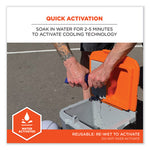 Load image into Gallery viewer, Chill-its 6717 Cooling Hard Hat Pad And Neck Shade - Polymers, 12.5 X 9.75, Blue, Ships In 1-3 Business Days