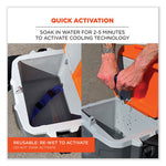 Load image into Gallery viewer, Chill-its 6716 Cooling Hard Hat Liner - Polymers, 13.25 X 1.88, Blue, Ships In 1-3 Business Days