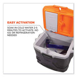 Load image into Gallery viewer, Chill-its 6702 Cooling Embedded Polymers Tie Bandana, One Size Fits Most, Solid Blue, Ships In 1-3 Business Days