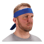 Load image into Gallery viewer, Chill-its 6702 Cooling Embedded Polymers Tie Bandana, One Size Fits Most, Solid Blue, Ships In 1-3 Business Days