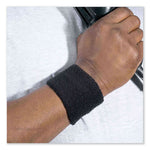 Load image into Gallery viewer, Chill-its 6500 Wrist Terry Cloth Sweatband, Cotton Terry, One Size Fits Most, Black, Ships In 1-3 Business Days