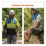 Load image into Gallery viewer, Chill-its 6602 Evaporative Pva Cooling Towel, 29.5 X 13, One Size Fits Most, Pva, Blue, 50/pack, Ships In 1-3 Business Days