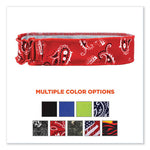 Load image into Gallery viewer, Chill-its 6605 High-performance Cotton Terry Cloth Sweatband, One Size Fits Most, Red Western, Ships In 1-3 Business Days