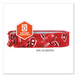 Load image into Gallery viewer, Chill-its 6605 High-performance Cotton Terry Cloth Sweatband, One Size Fits Most, Red Western, Ships In 1-3 Business Days