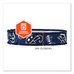 Load image into Gallery viewer, Chill-its 6605 High-performance Cotton Terry Cloth Sweatband, One Size Fits Most, Navy Western, Ships In 1-3 Business Days