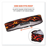 Load image into Gallery viewer, Chill-its 6605 High-performance Terry Cloth Sweatband, Cotton Terry Cloth, One Size, Flames, Ships In 1-3 Business Days