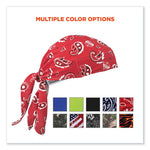 Load image into Gallery viewer, Chill-its 6615 High-performance Bandana Doo Rag W/terry Cloth Sweatband, One Size, Red Western, Ships In 1-3 Business Days