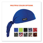 Load image into Gallery viewer, Chill-its 6615 High-perform Bandana Doo Rag With Terry Cloth Sweatband, One Size Fits Most, Blue, Ships In 1-3 Business Days