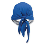 Load image into Gallery viewer, Chill-its 6615 High-perform Bandana Doo Rag With Terry Cloth Sweatband, One Size Fits Most, Blue, Ships In 1-3 Business Days