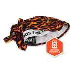 Load image into Gallery viewer, Chill-its 6615 High-performance Bandana Doo Rag With Terry Cloth Sweatband, One Size, Flames, Ships In 1-3 Business Days