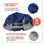 Load image into Gallery viewer, Chill-its 6630 High-performance Terry Cloth Skull Cap, Polyester, One Size Fits Most, Blue, Ships In 1-3 Business Days