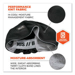 Load image into Gallery viewer, Chill-its 6630 High-performance Terry Cloth Skull Cap, Polyester, One Size Fits Most, Black, Ships In 1-3 Business Days