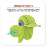 Load image into Gallery viewer, Chill-its 6650 High-performance Hat Plus Neck Shade, Polyester, One Size Fits Most, Lime, Ships In 1-3 Business Days