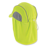Load image into Gallery viewer, Chill-its 6650 High-performance Hat Plus Neck Shade, Polyester, One Size Fits Most, Lime, Ships In 1-3 Business Days