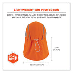 Load image into Gallery viewer, Chill-its 6650 High-performance Hat Plus Neck Shade, Polyester, One Size Fits Most, Orange, Ships In 1-3 Business Days