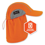 Load image into Gallery viewer, Chill-its 6650 High-performance Hat Plus Neck Shade, Polyester, One Size Fits Most, Orange, Ships In 1-3 Business Days