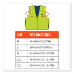 Load image into Gallery viewer, Chill-its 6665 Embedded Polymer Cooling Vest With Zipper, Nylon/polymer, Medium, Lime, Ships In 1-3 Business Days
