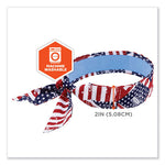 Load image into Gallery viewer, Chill-its 6700ct Cooling Bandana Pva Tie Headband, One Size Fits Most, Stars And Stripes, Ships In 1-3 Business Days