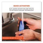 Load image into Gallery viewer, Chill-its 6700ct Cooling Bandana Pva Tie Headband, One Size Fits Most, Black, Ships In 1-3 Business Days