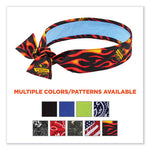 Load image into Gallery viewer, Chill-its 6700ct Cooling Bandana Pva Tie Headband, One Size Fits Most, Flames, Ships In 1-3 Business Days