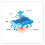 Load image into Gallery viewer, Chill-its 6705ct Cooling Pva Hook And Loop Bandana Headband, One Size Fits Most, Black, Ships In 1-3 Business Days