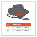 Load image into Gallery viewer, Chill-its 8935mf Hi-vis Microfiber Ranger Sun Hat, Small/medium, Lime, Ships In 1-3 Business Days