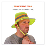 Load image into Gallery viewer, Chill-its 8935mf Hi-vis Microfiber Ranger Sun Hat, Small/medium, Lime, Ships In 1-3 Business Days