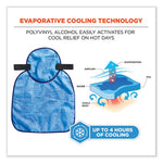 Load image into Gallery viewer, Chill-its 6717ct Cooling Hard Hat Pad And Neck Shade - Pva, 12.5 X 9.75, Blue, Ships In 1-3 Business Days