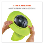 Load image into Gallery viewer, Chill-its 6660 Hard Hat Brim + Neck Shade, 19.5 X 9.75, Lime, Ships In 1-3 Business Days