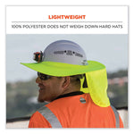 Load image into Gallery viewer, Chill-its 6660 Hard Hat Brim + Neck Shade, 19.5 X 9.75, Lime, Ships In 1-3 Business Days