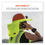 Load image into Gallery viewer, Chill-its 6660 Hard Hat Brim + Neck Shade, 19.5 X 9.75, Lime, Ships In 1-3 Business Days