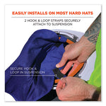 Load image into Gallery viewer, Chill-its 6717fr Fr Cooling Hard Hat Pad And Neck Shade, 12.5 X 9.75, Blue, Ships In 1-3 Business Days