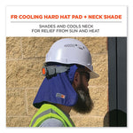 Load image into Gallery viewer, Chill-its 6717fr Fr Cooling Hard Hat Pad And Neck Shade, 12.5 X 9.75, Blue, Ships In 1-3 Business Days