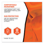 Load image into Gallery viewer, Chill-its 6602mf Evaporative Microfiber Cooling Towel, 40.9 X 9.8, One Size, Microfiber, Orange, Ships In 1-3 Business Days