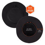 Load image into Gallery viewer, Chill-its 8939 Cooling Bucket Hat, Polyester/spandex, One Size Fits Most, Black, Ships In 1-3 Business Days