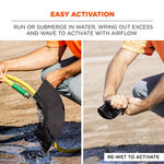 Load image into Gallery viewer, Chill-its 8939 Cooling Bucket Hat, Polyester/spandex, One Size Fits Most, Black, Ships In 1-3 Business Days