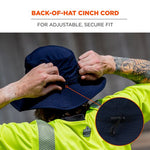 Load image into Gallery viewer, Chill-its 8939 Cooling Bucket Hat, Polyester/spandex, One Size Fits Most, Navy, Ships In 1-3 Business Days