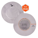 Load image into Gallery viewer, Chill-its 8939 Cooling Bucket Hat, Polyester/spandex, One Size Fits Most, Gray, Ships In 1-3 Business Days