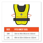 Load image into Gallery viewer, Chill-its 6687 Economy Dry Evaporative Cooling Elastic Waist Vest, Nylon, Small/medium, Lime, Ships In 1-3 Business Days