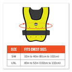 Load image into Gallery viewer, Chill-its 6687 Economy Dry Evaporative Cooling Elastic Waist Vest, Nylon, Large/x-large, Lime, Ships In 1-3 Business Days