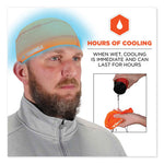 Load image into Gallery viewer, Chill-its 6632 Performance Knit Cooling Skull Cap, Polyester/spandex, One Size Fits Most, Orange, Ships In 1-3 Business Days