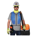 Load image into Gallery viewer, Chill-its 6667 Wet Evaporative Pva Cooling Vest With Zipper, Pva, Medium, Blue, Ships In 1-3 Business Days