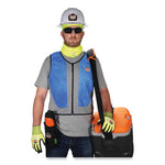 Load image into Gallery viewer, Chill-its 6667 Wet Evaporative Pva Cooling Vest With Zipper, Pva, Large, Blue, Ships In 1-3 Business Days