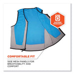 Load image into Gallery viewer, Chill-its 6667 Wet Evaporative Pva Cooling Vest With Zipper, Pva, X-large, Blue, Ships In 1-3 Business Days