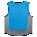 Load image into Gallery viewer, Chill-its 6667 Wet Evaporative Pva Cooling Vest With Zipper, Pva, 4x-large, Blue, Ships In 1-3 Business Days