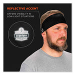 Load image into Gallery viewer, Chill-its 6634 Performance Knit Cooling Headband, Polyester/spandex, One Size Fits Most, Black, Ships In 1-3 Business Days