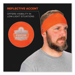 Load image into Gallery viewer, Chill-its 6634 Performance Knit Cooling Headband, Polyester/spandex, One Size Fits Most, Orange, Ships In 1-3 Business Days