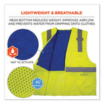 Load image into Gallery viewer, Chill-its 6668 Class 2 Hi-vis Safety Cooling Vest, Polymer, 2x-large, Lime, Ships In 1-3 Business Days
